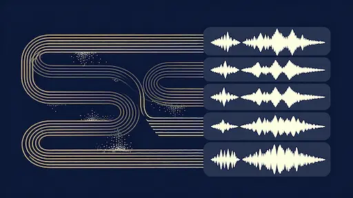 Abstract visualization of video data compression stages in live dealer broadcasting infrastructure, showing modern codec architecture for real-time streaming